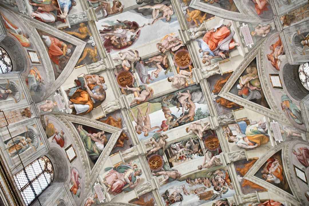 vatican museum rome sistine chapel ceiling landscape